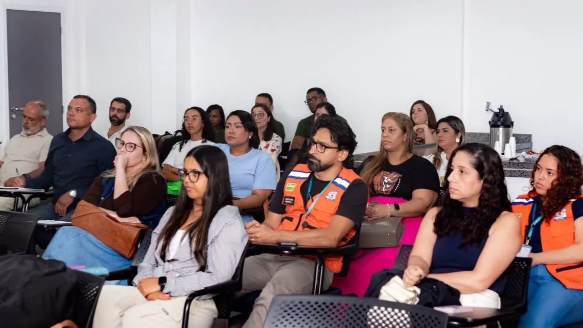 O curso foi ministrado pela oceanógrafa Andressa Queiroz